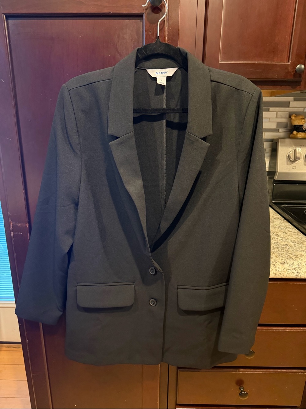 Old Navy Black Women's Blazer Jacket